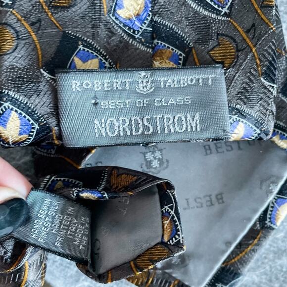 Vintage leaf tie - Picture 4 of 5